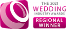 Regional Winner - 2021 Wedding Industry Awards